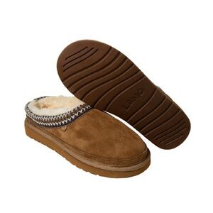 Lamo Kids Brown Slippers